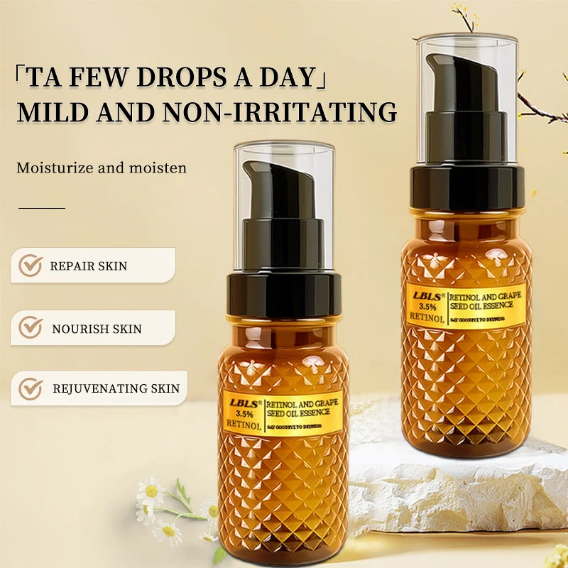 LBLS 3.5% Retinol and Grape Seed Oil Serum bottle